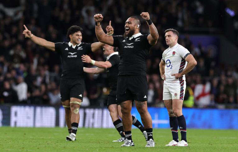 New Zealand celebrate