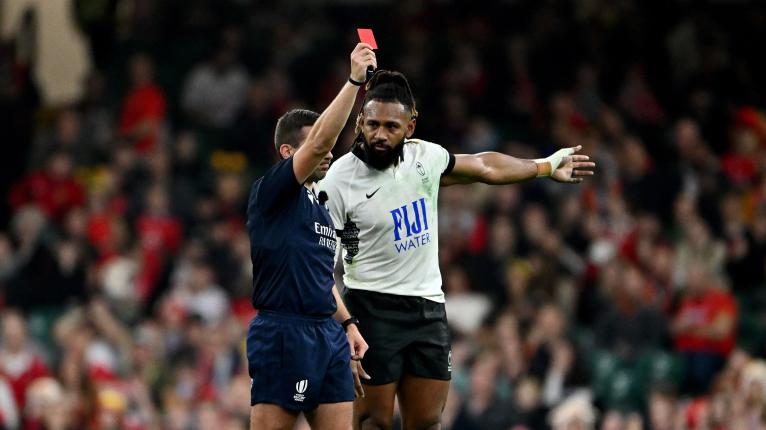 Fiji, red card, Waisea Nayacalevu