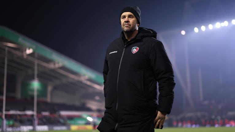 Leicester Tigers head coach Michael Cheika