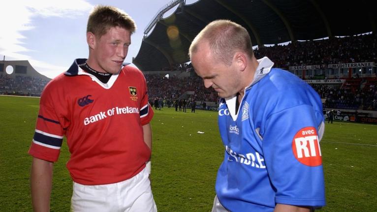 Ronan O'Gara et Gregor Townsend