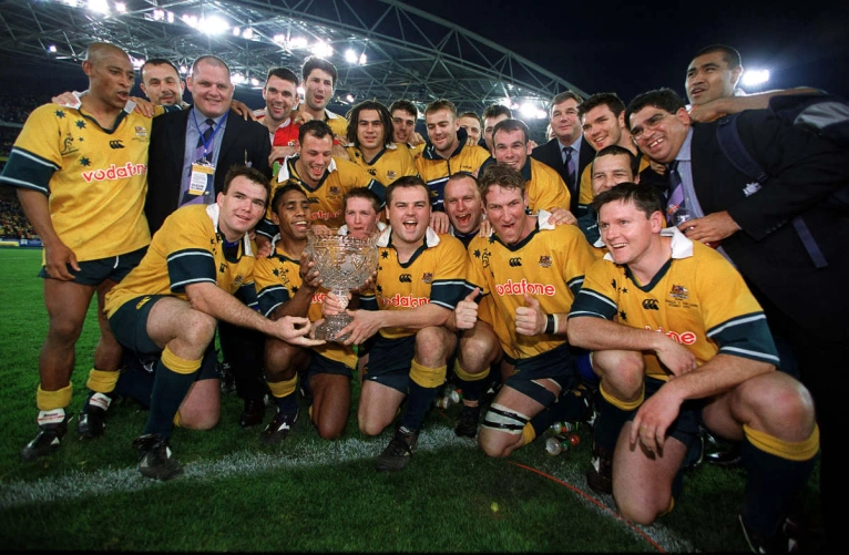 Australia celebrate