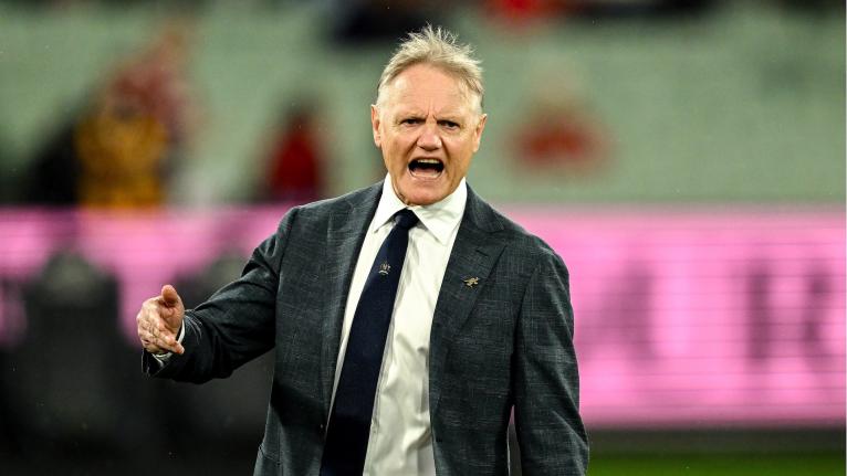 Australia head coach Joe Schmidt