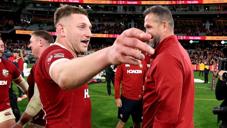 Finn Russell of the British & Irish Lions
