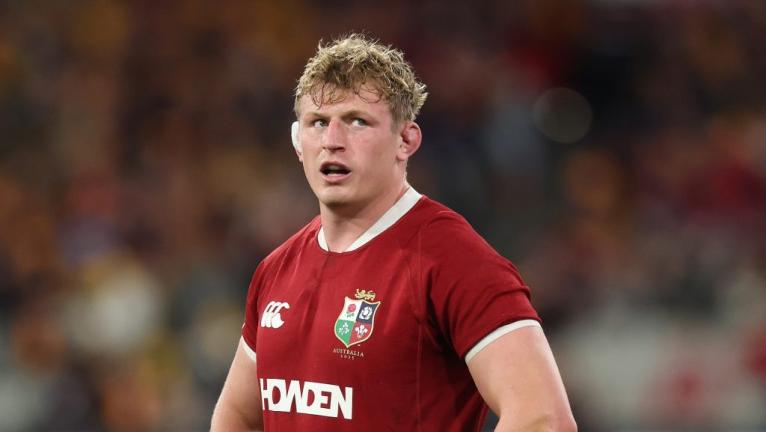 Jac Morgan of the British & Irish Lions