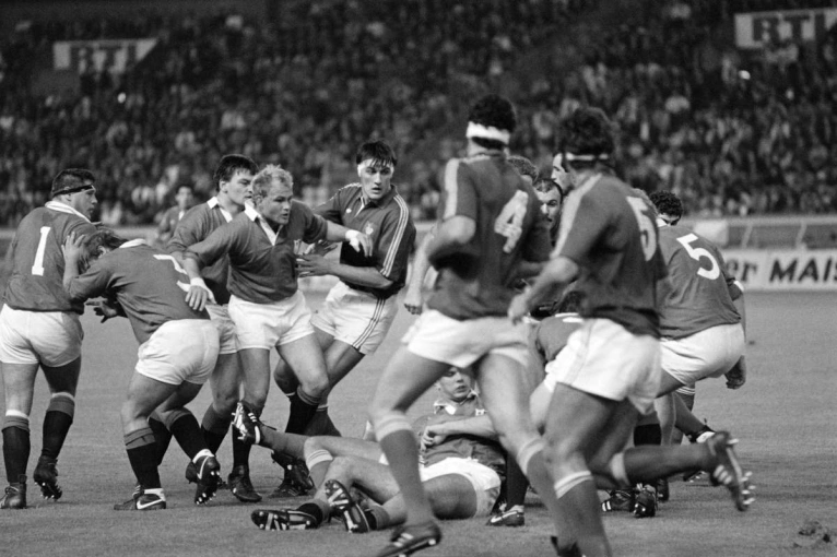 Lions v France in 1989