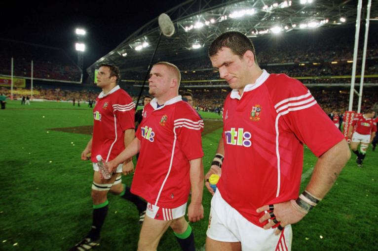 Martin Johnson and Phil Vickery