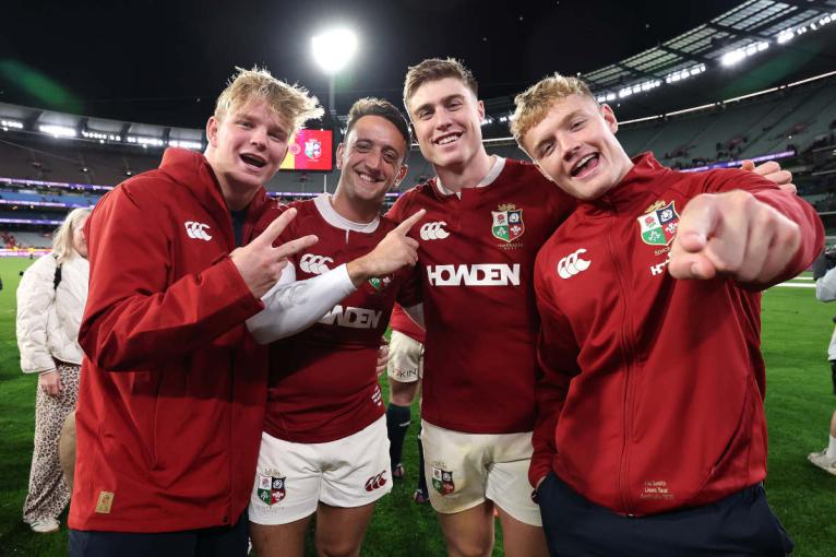 Northampton's Lions quartet