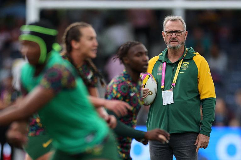 South Africa's coach Swys de Bruin