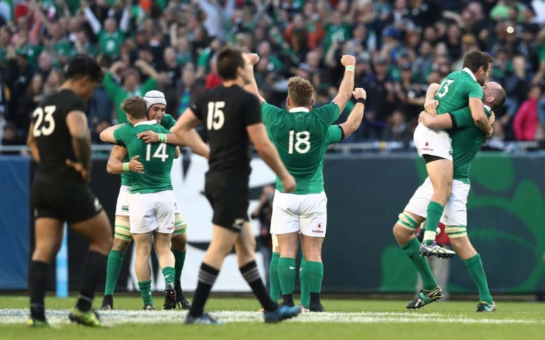 All Blacks contra Irlanda