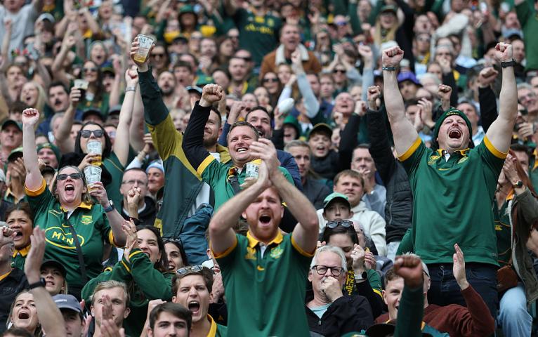 Springboks fans