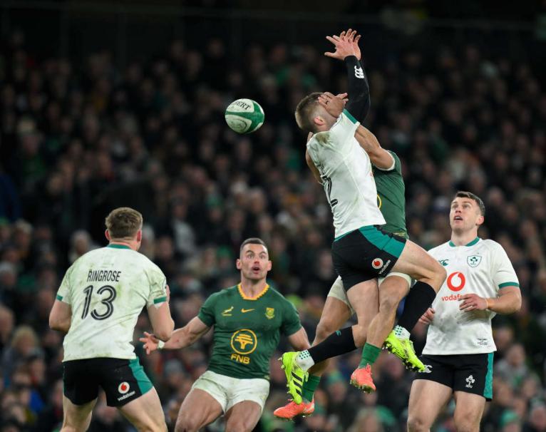 Jack Crowley and Cheslin Kolbe