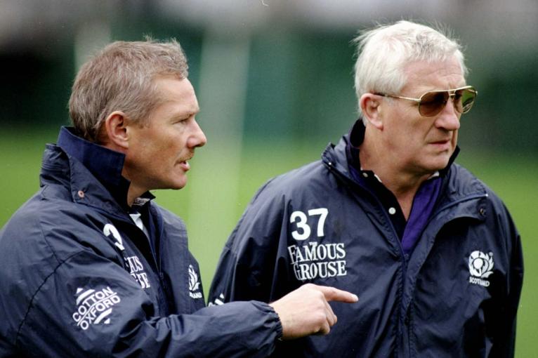 John Rutherford and Jim Telfer