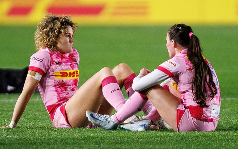Harlequins' Ellie Kildunne and Harlequins' <a href=