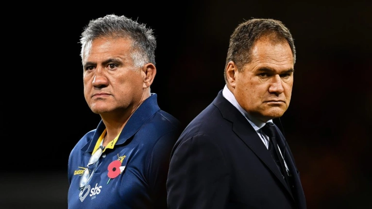 Jamie Joseph and Dave Rennie.