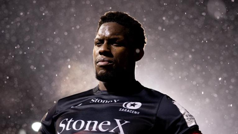 Maro Itoje of Saracens