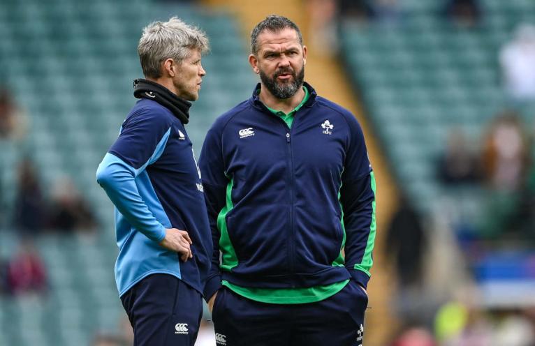 Simon Easterby and Andy Farrell
