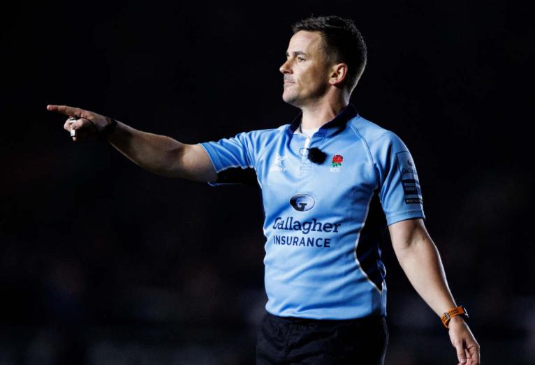 Referee Luke Pearce