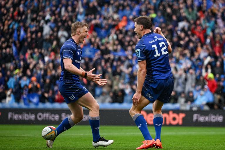 Tommy O'Brien and Jordie Barrett