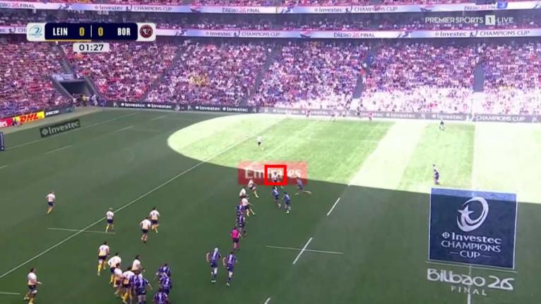 Leinster v Bordeaux screenshot