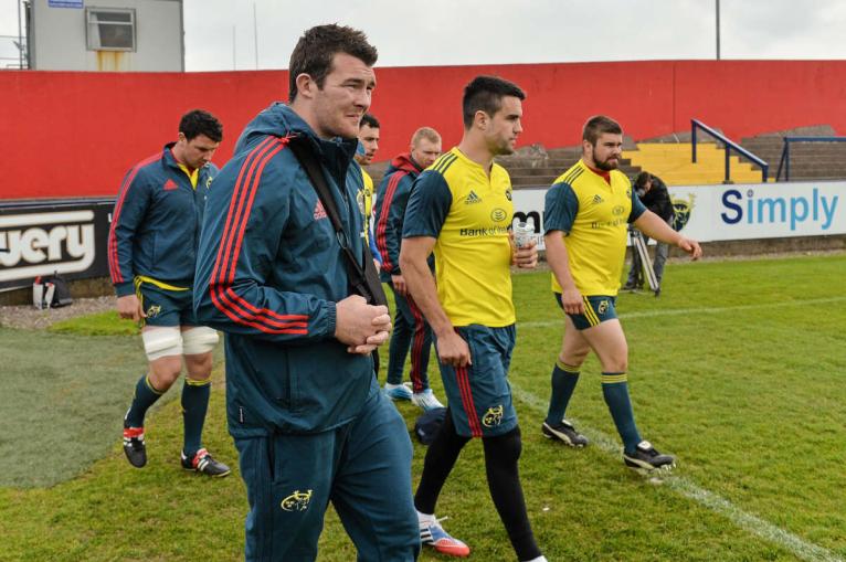Peter O'Mahony and Conor Murray