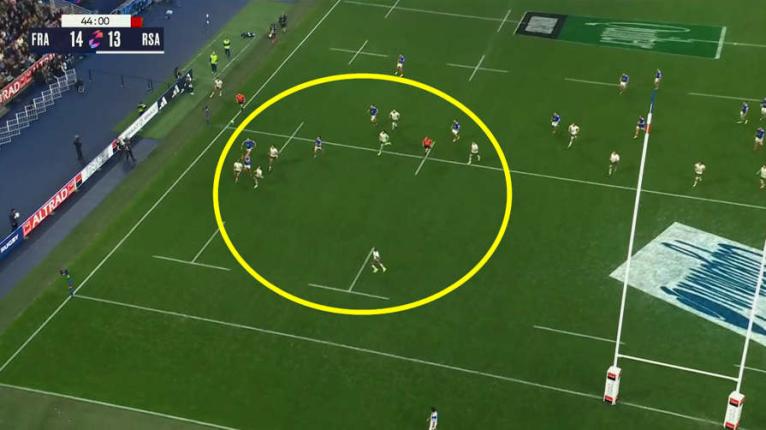 France v South Africa screenshot