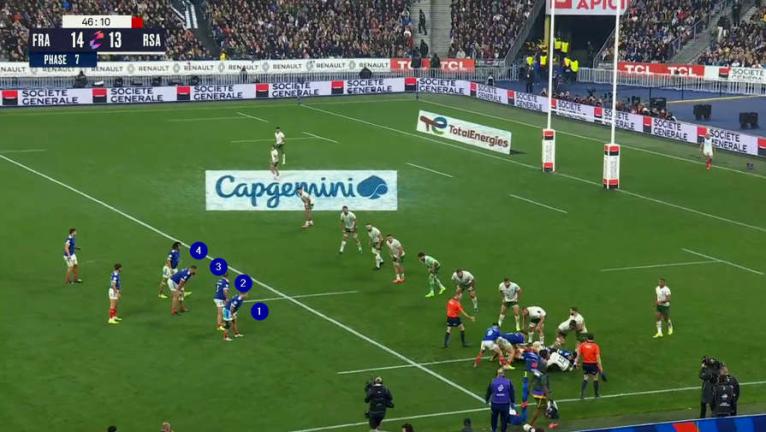 France v South Africa screenshot