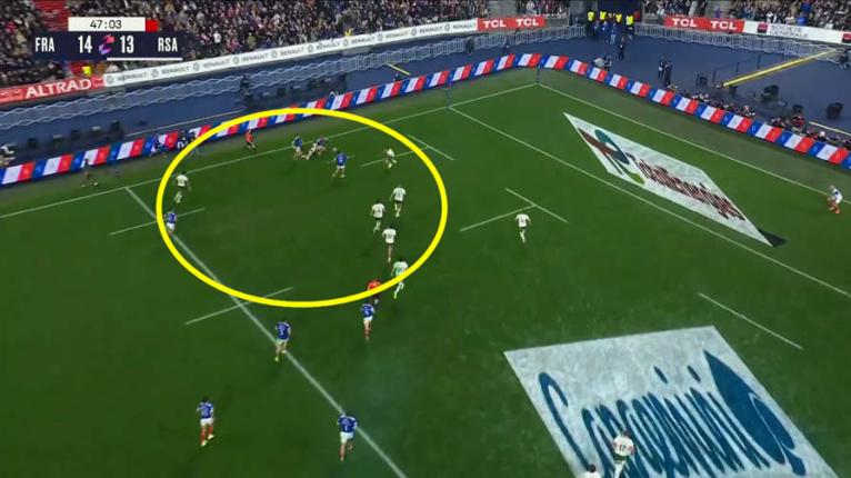 France v South Africa screenshot