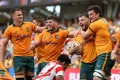 Wallabies pack plough Japan in Townsville rout