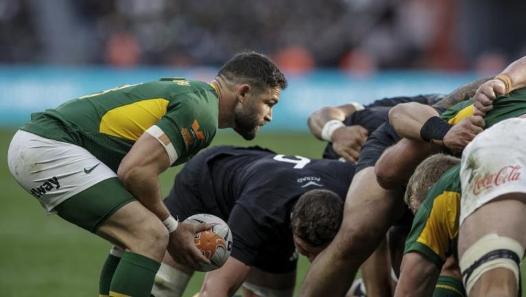 South Africa's scrum-half Cobus Reinach