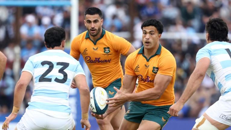 Joseph-Aukuso Suaalii of the Wallabies