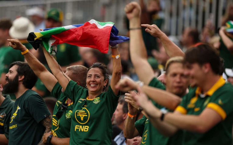 Springbok fans