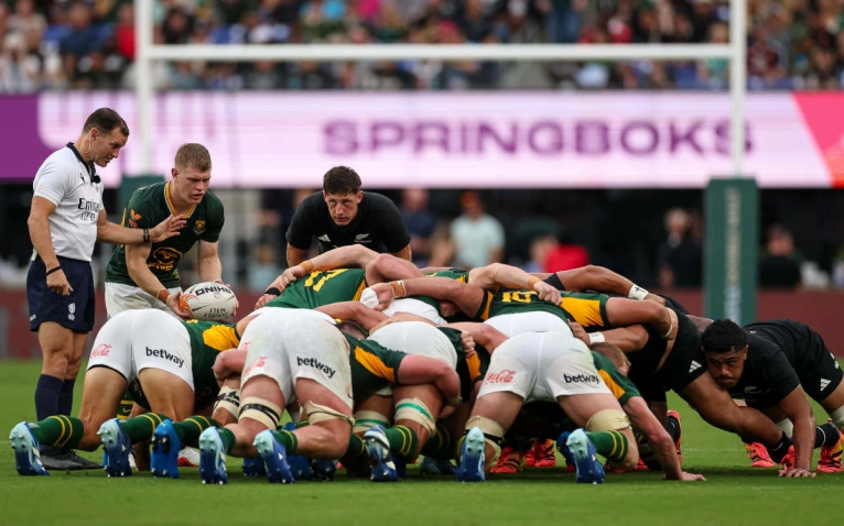 Springbok scrum
