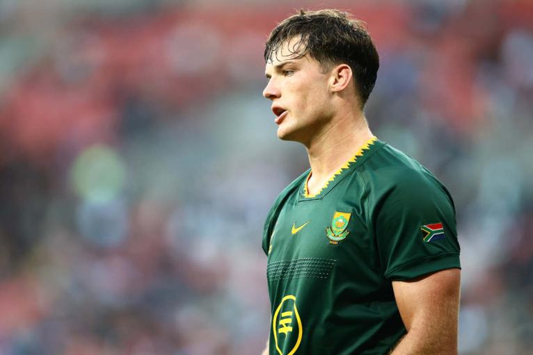Riley Norton playing for South Africa U20s