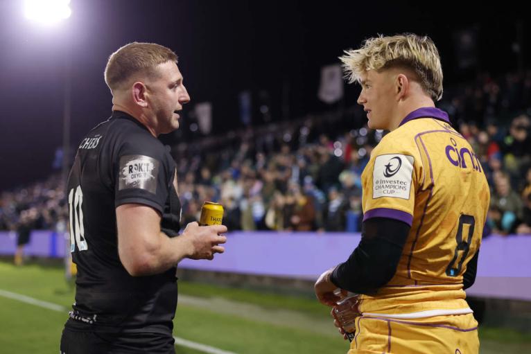 Finn Russell chats with Henry Pollock