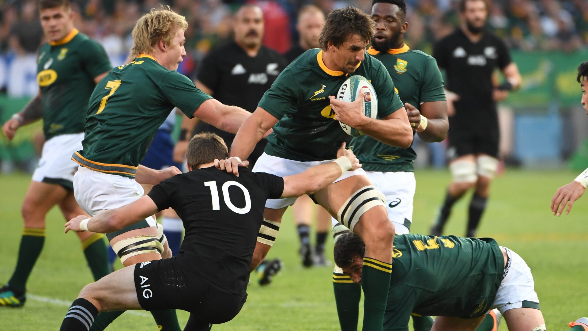 Match Highlights - Springboks Vs All Blacks