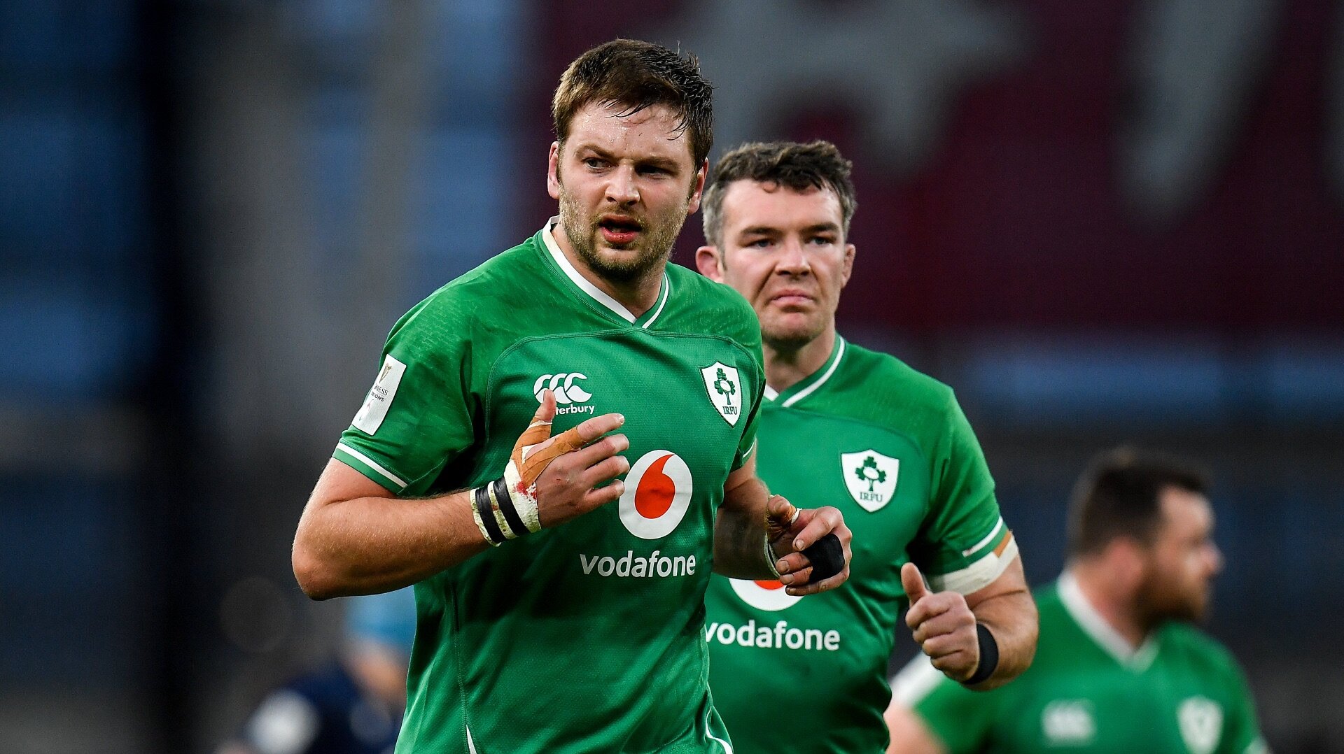 Iain Henderson is an injury doubt for Ireland's Six Nations campaign restart