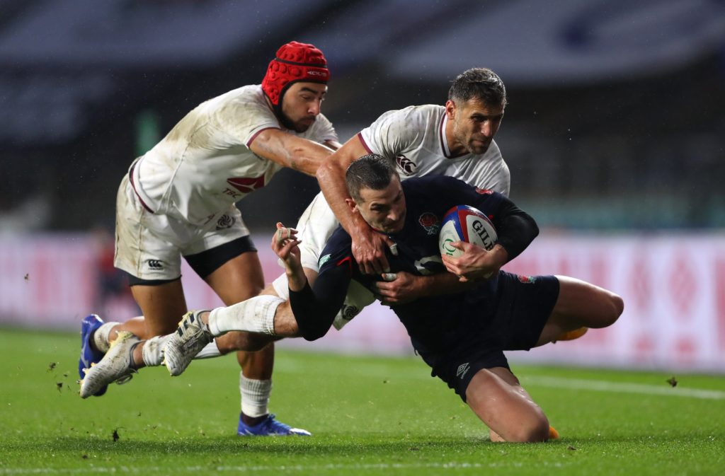 Lasha Khmaladze and Jonny May