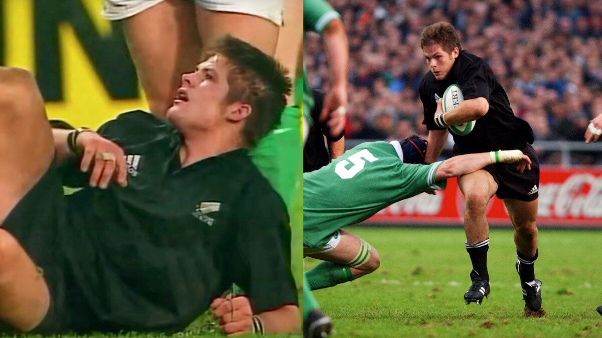 Now They Ve Got A Guy Off One Npc Season Richie Mccaw S All Black Debut Answered Doubts Over His Selection As A 20 Year Old