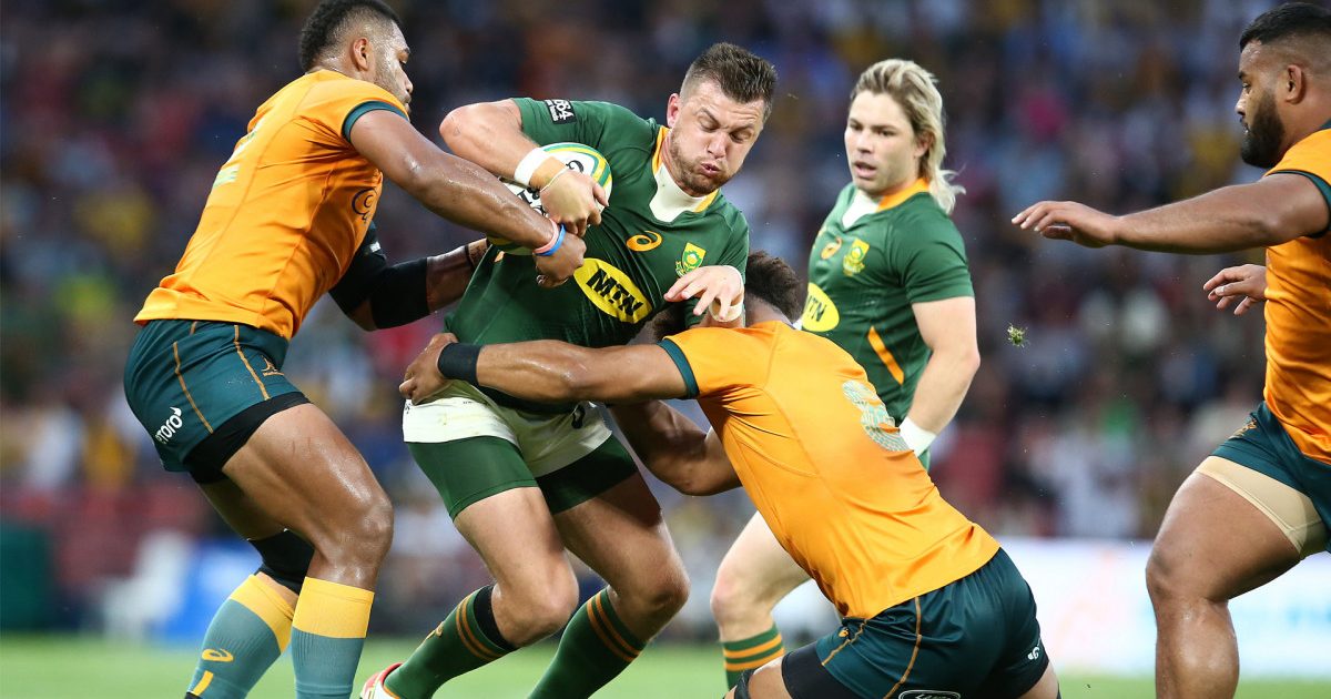Springboks player ratings vs Australia Rugby Championship