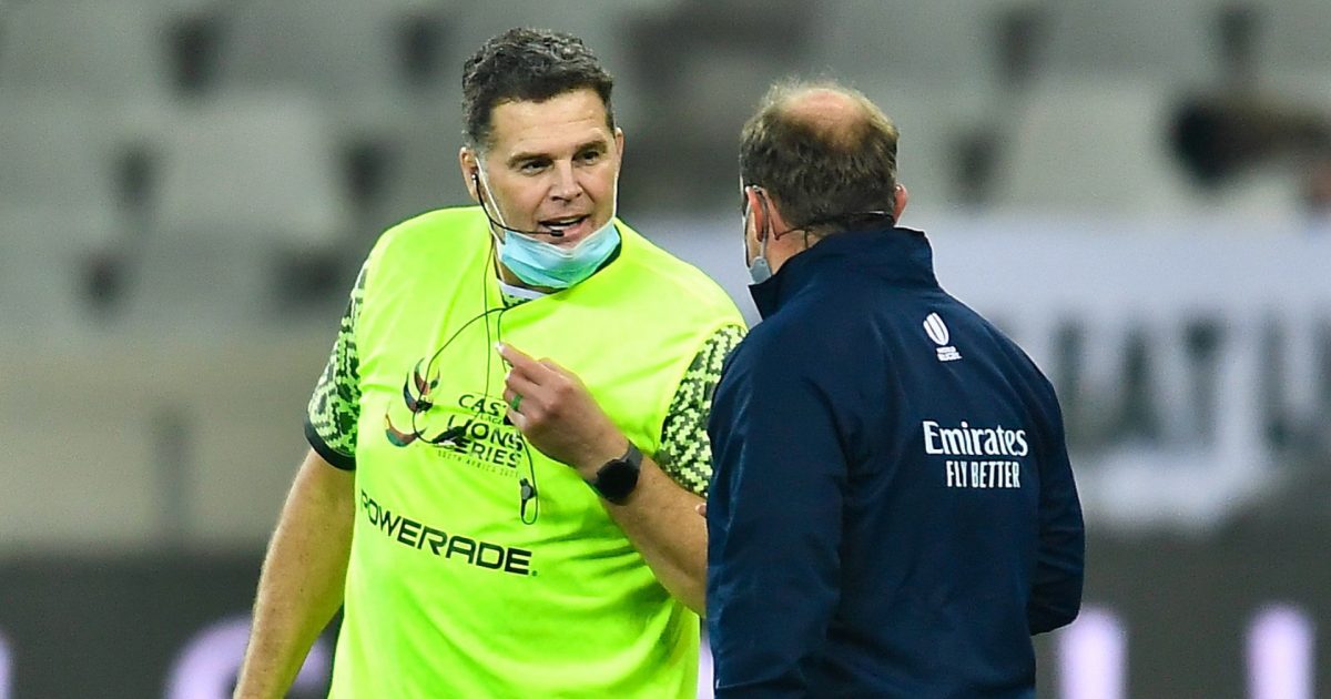 Era of 'Rassie the water boy' is over as World Rugby trial new law