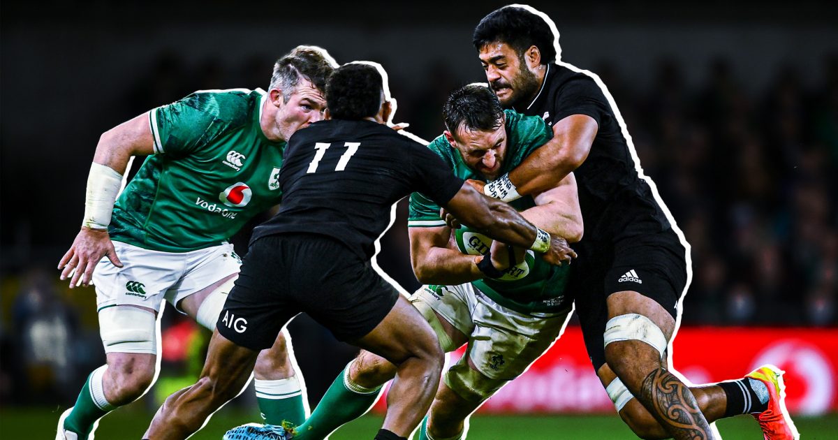 Why defending was easier for Ireland than the All Blacks