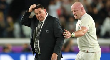 The dinner in Germany where Steve Hansen got stuck into England