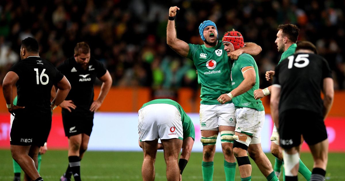 Irish Rugby  Farrell Names Ireland Team For All Blacks Showdown In Paris