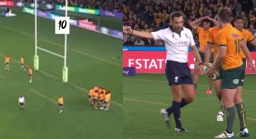 Leaked sky cam footage reveals full extent of what Mathieu Raynal told Bernard Foley