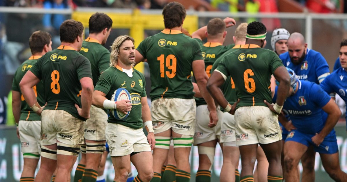 🚨Matt Williams believes World Rugby have a major problem with how the  Springboks are using the scrum