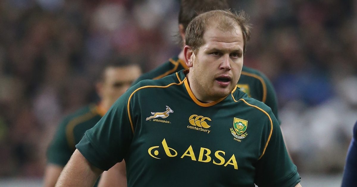 Ex-Springboks prop Adriaanse retires following cancer diagnosis