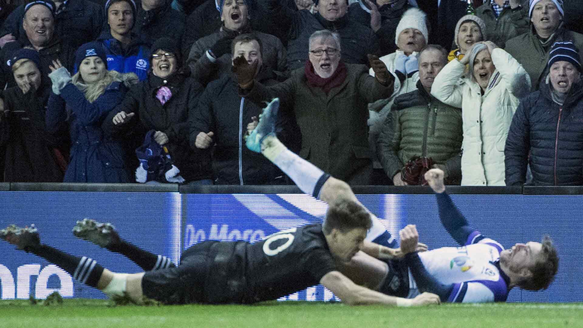 The game flashed before our eyes': All Blacks reflect on Scotland history