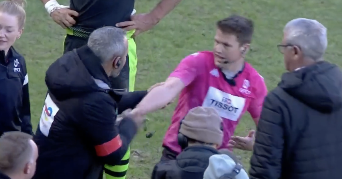 Watch Pau coach facing long ban after physically accosting referee