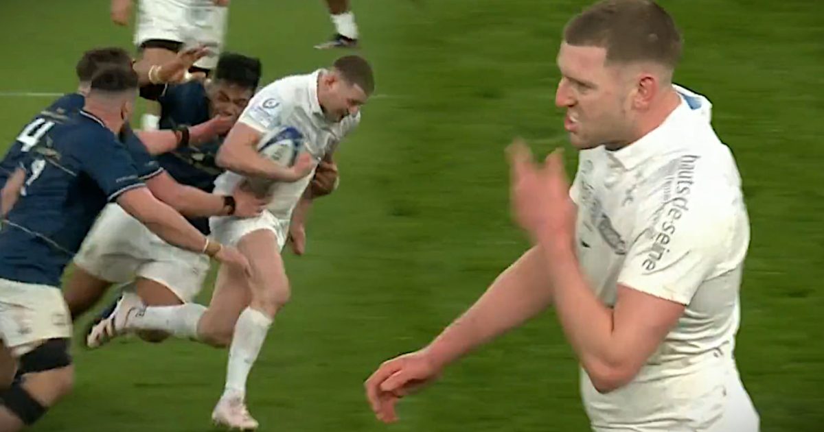 Racing 92 : l'éclair de génie de Finn Russell pour offrir un essai tout  fait à Christian Wade face au Leinster (VIDÉO)