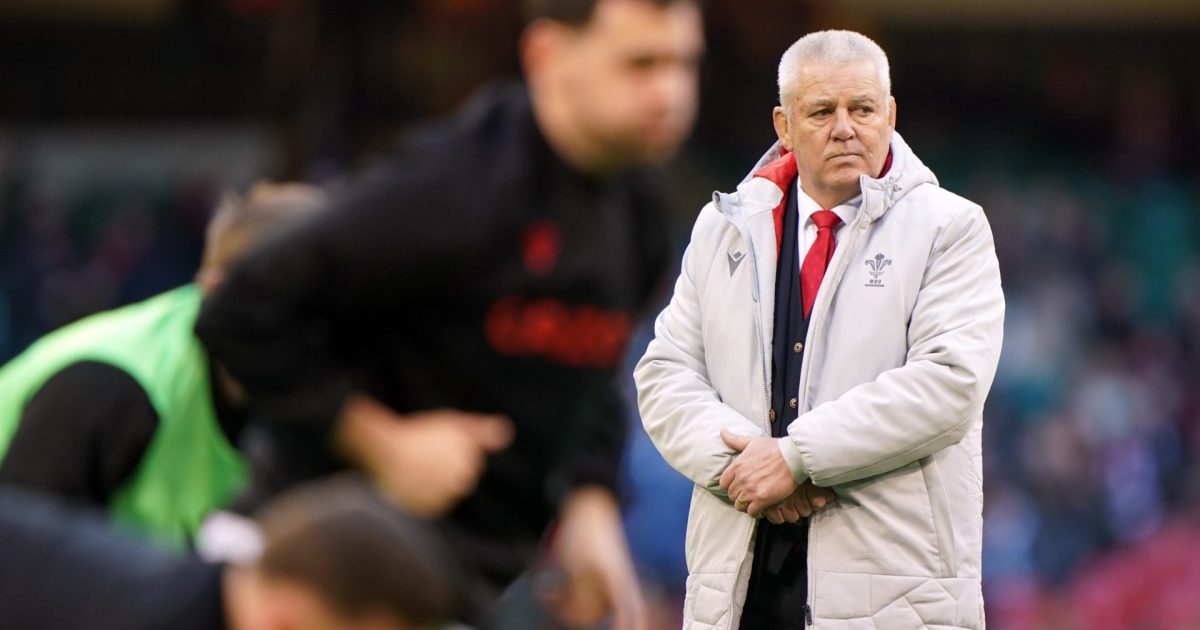 Warren Gatland Admits There's 'a Significant Split' In Wales Squad